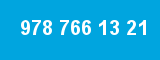 978 766 13 21 978 766 13 21